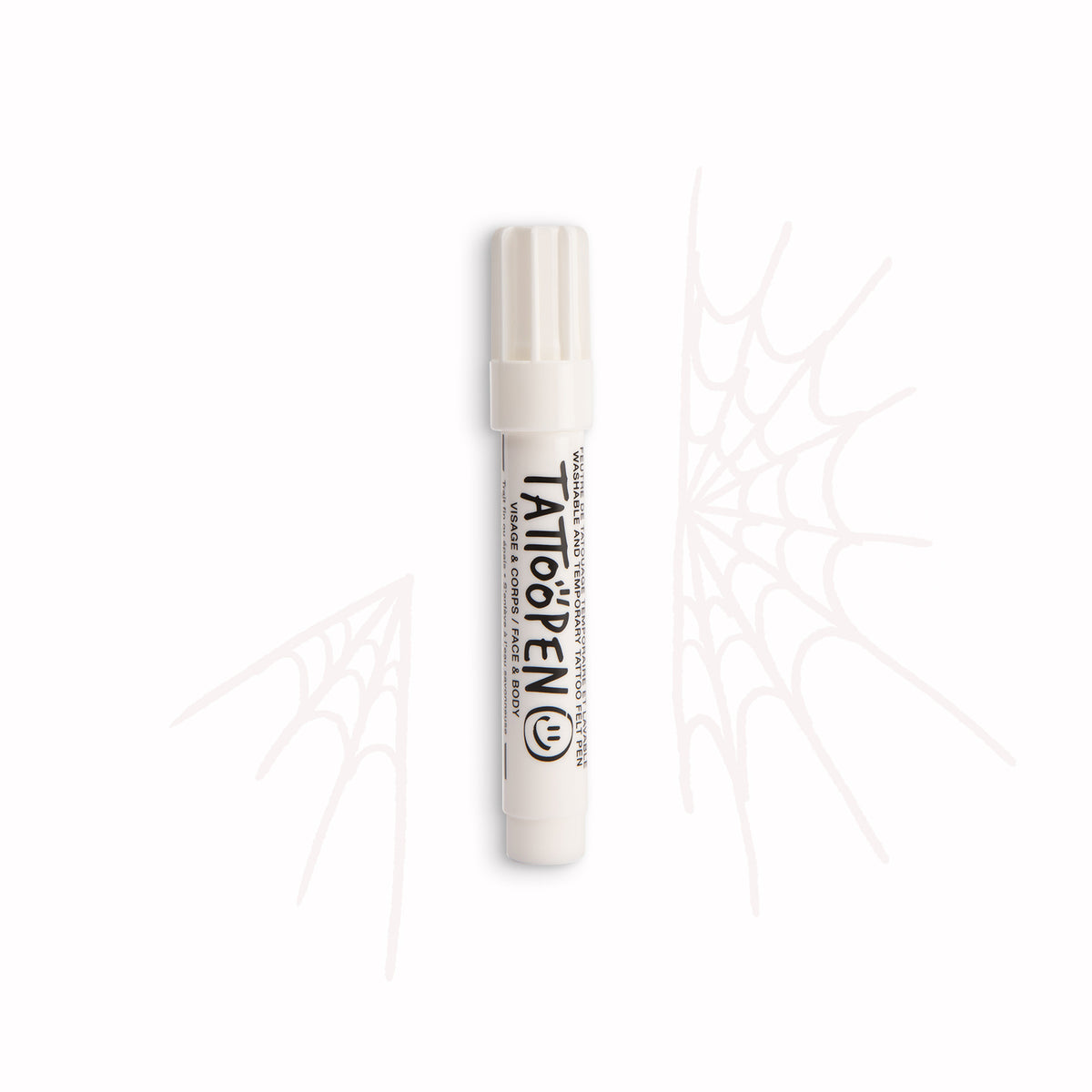 Zmywalny Marker do Ciała i Twarzy dla Dzieci, Biały, 2,5 g - Nailmatic Tattoopen