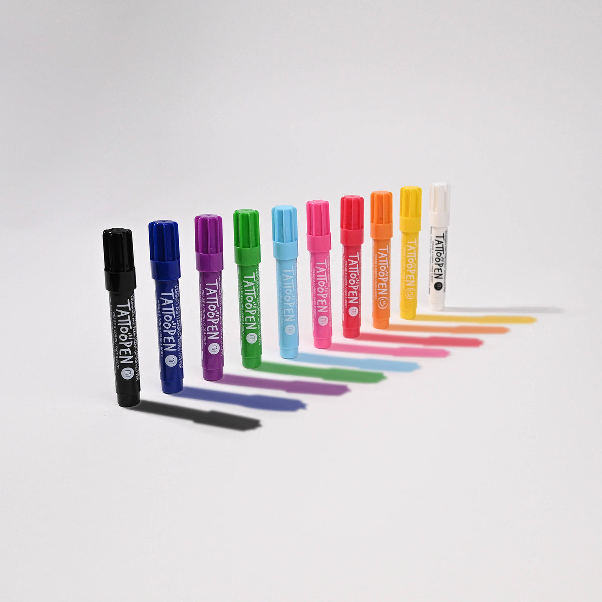 Zmywalny Marker do Ciała i Twarzy dla Dzieci, Czarny, 2,5 g - Nailmatic Tattoopen