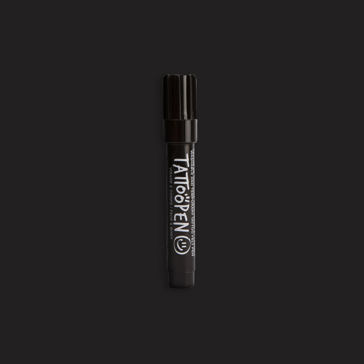 Zmywalny Marker do Ciała i Twarzy dla Dzieci, Czarny, 2,5 g - Nailmatic Tattoopen
