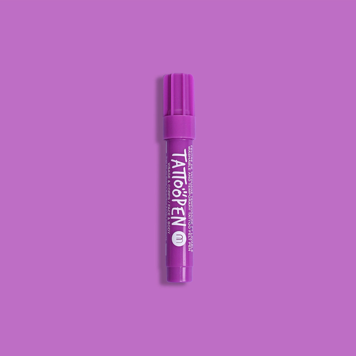 Zmywalny Marker do Ciała i Twarzy dla Dzieci, Fioletowy, 2,5 g - Nailmatic Tattoopen