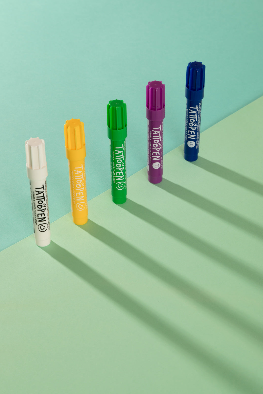 Zmywalny Marker do Ciała i Twarzy dla Dzieci, Granatowy, 2,5 g - Nailmatic Tattoopen