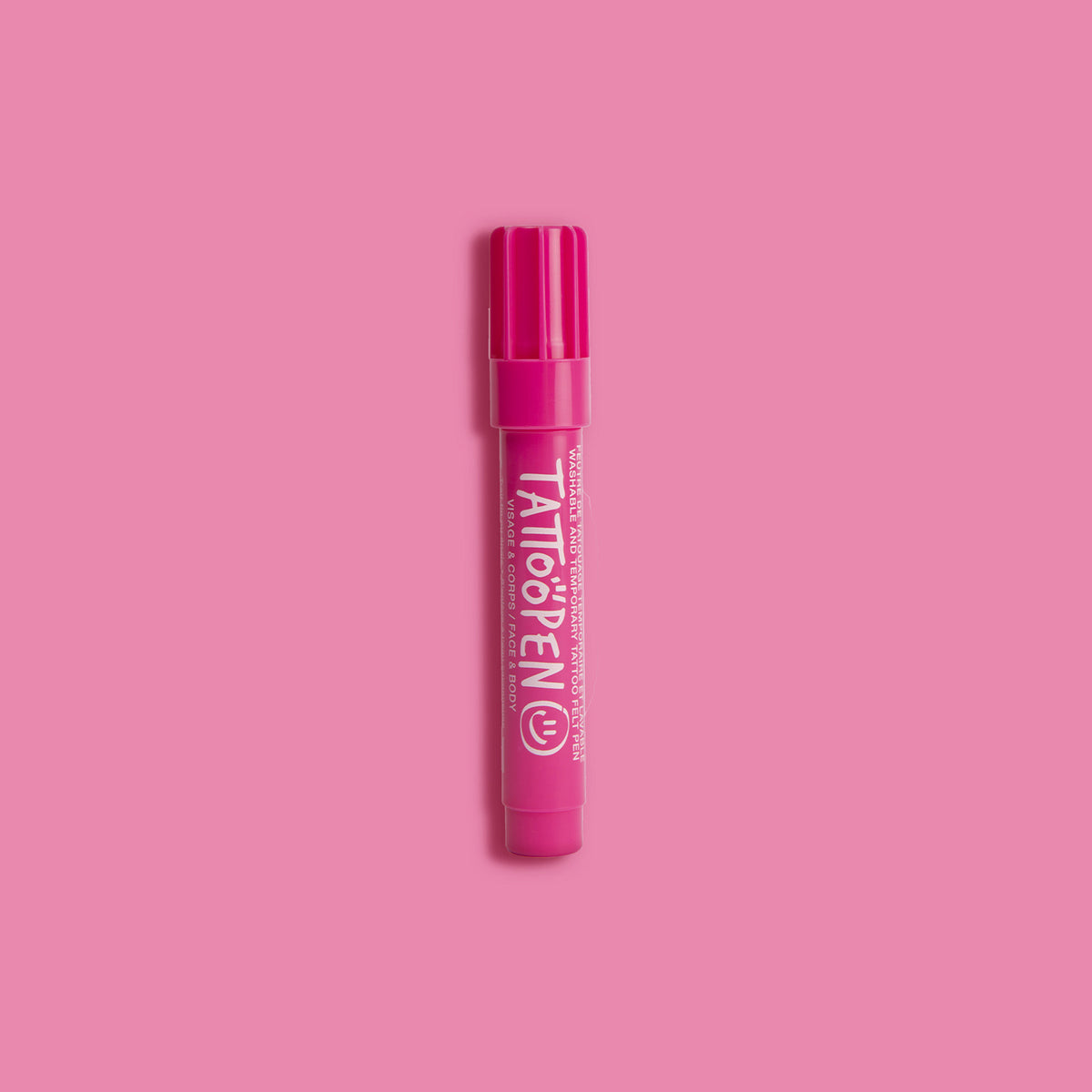 Zmywalny Marker do Ciała i Twarzy dla Dzieci, Różowy, 2,5 g - Nailmatic Tattoopen