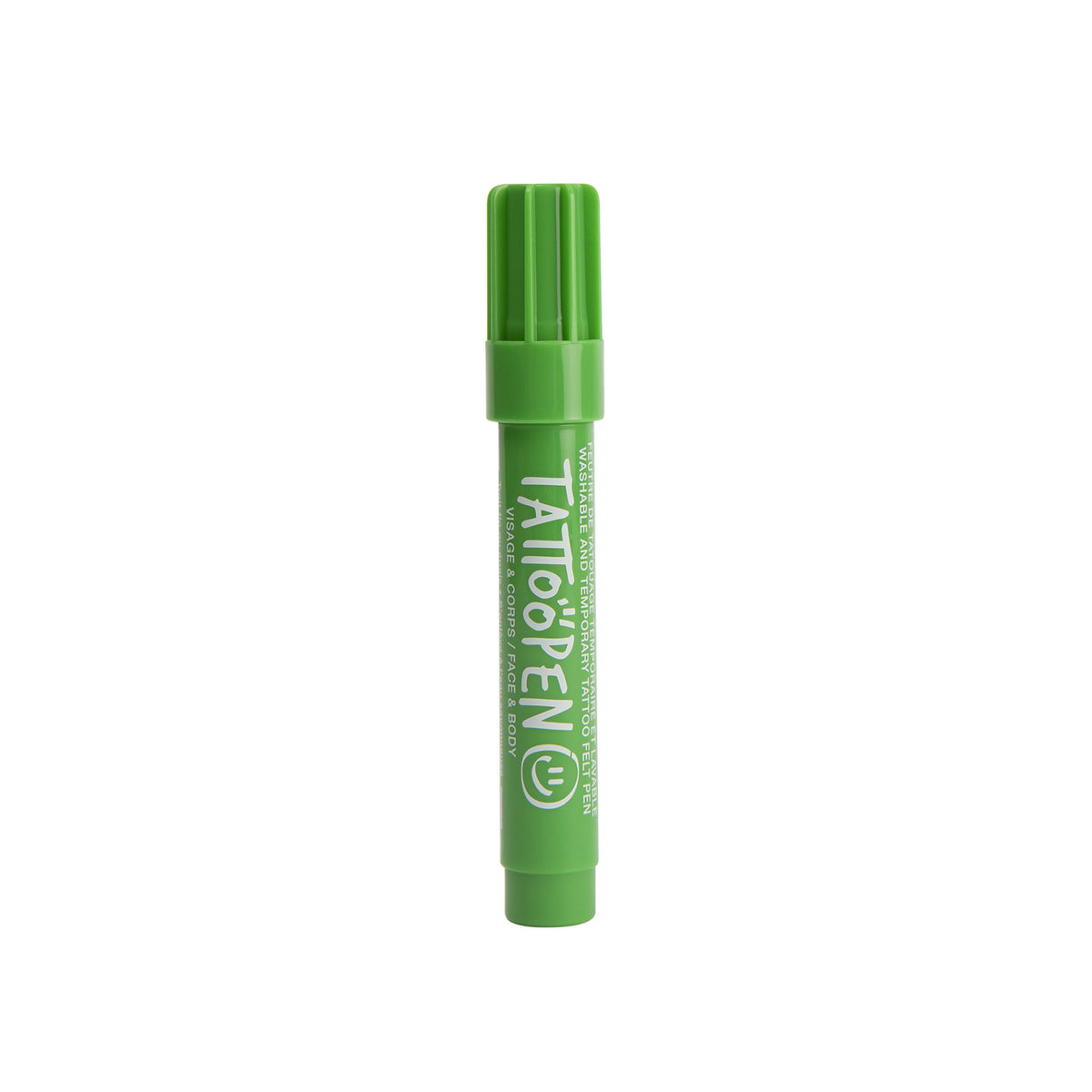 Zmywalny Marker do Ciała i Twarzy dla Dzieci, Zielony, 2,5 g - Nailmatic Tattoopen