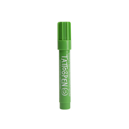 Zmywalny Marker do Ciała i Twarzy dla Dzieci, Zielony, 2,5 g - Nailmatic Tattoopen