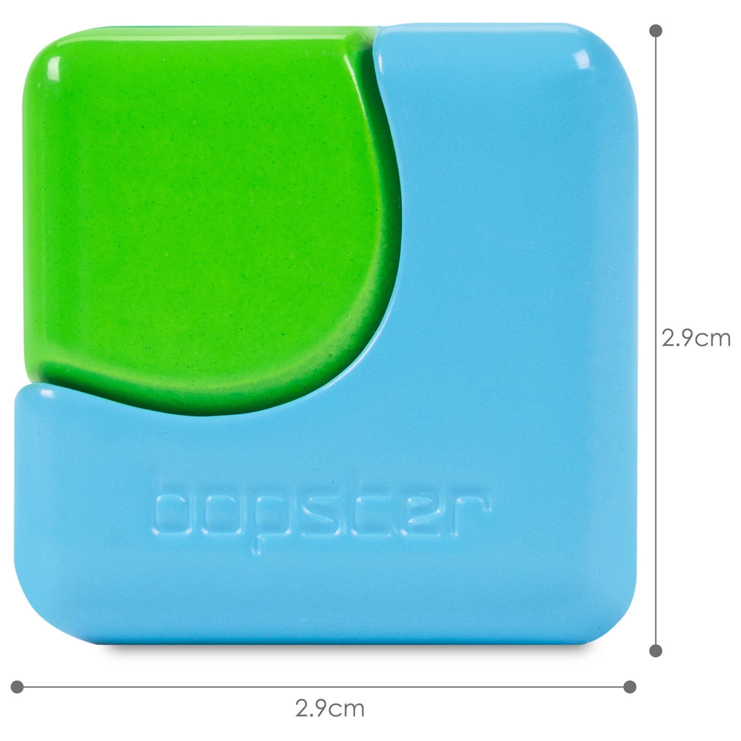 bopster Cube Spinner NEON- niebieski/ zielony