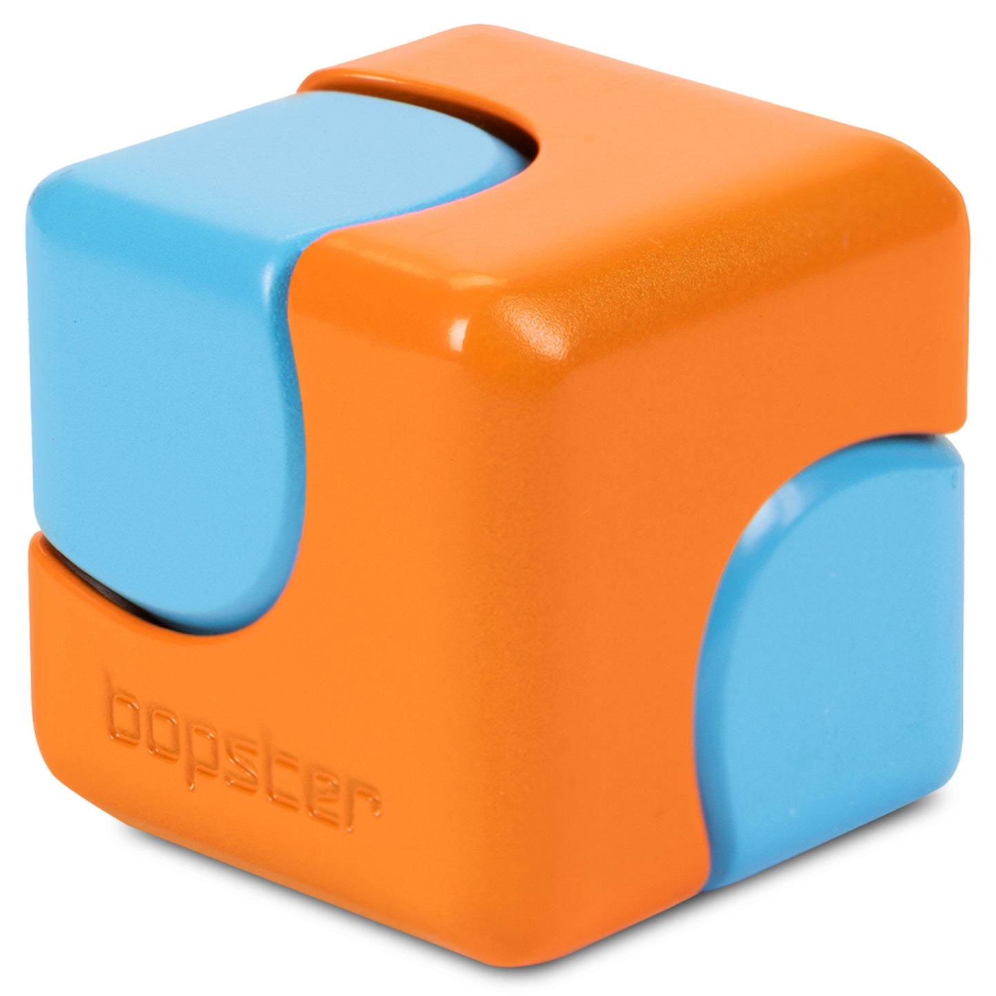 bopster Cube Spinner NEON- pomarańczowy/ niebieski