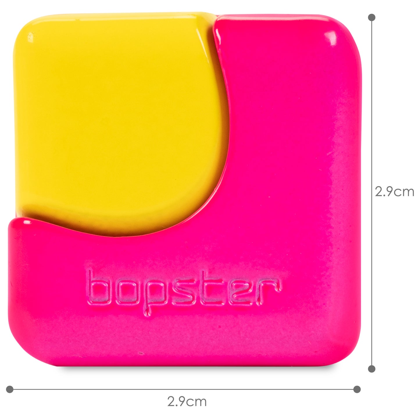bopster Cube Spinner NEON- różowy/ żółty