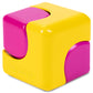 bopster Cube Spinner NEON- żółto/fioletowy