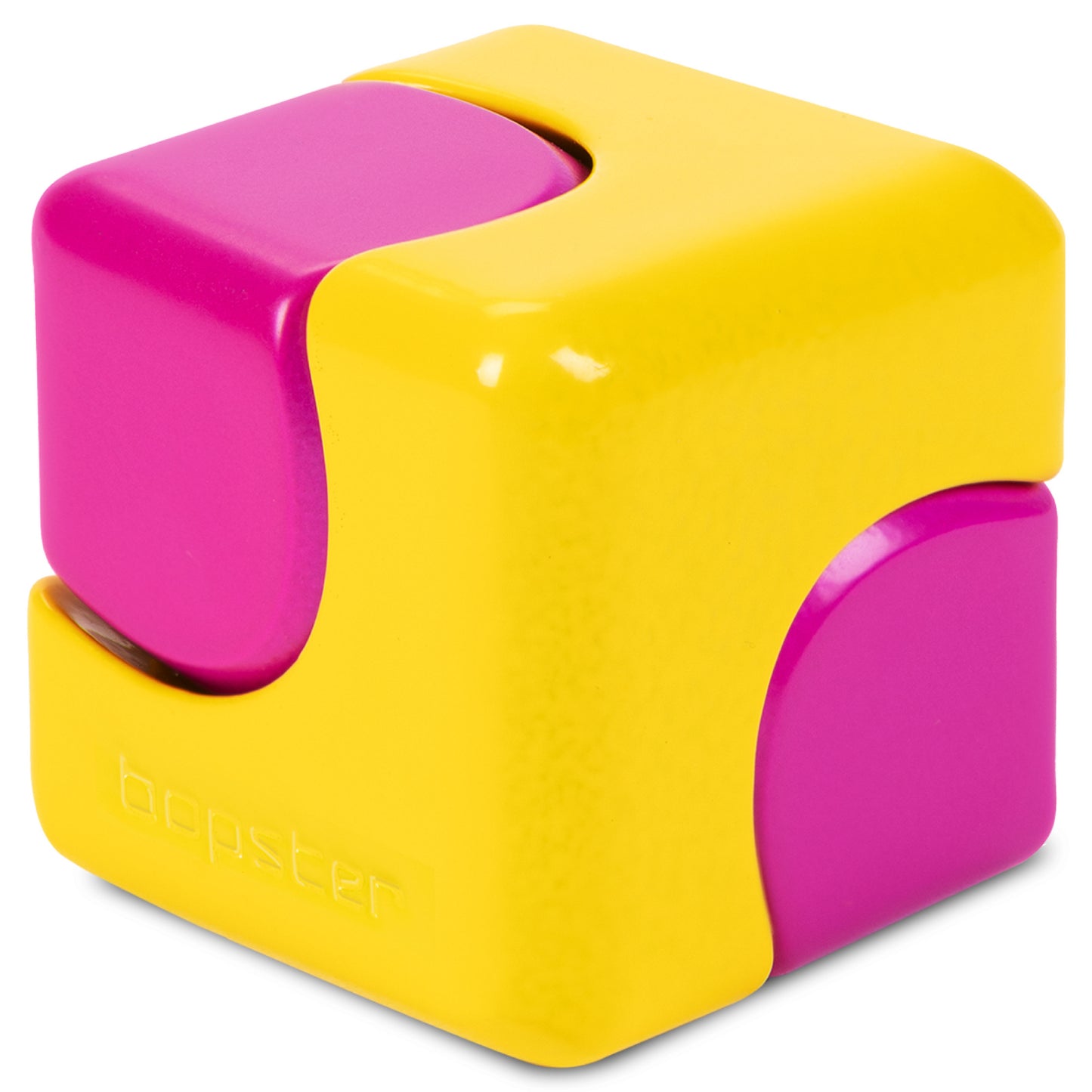 bopster Cube Spinner NEON- żółto/fioletowy