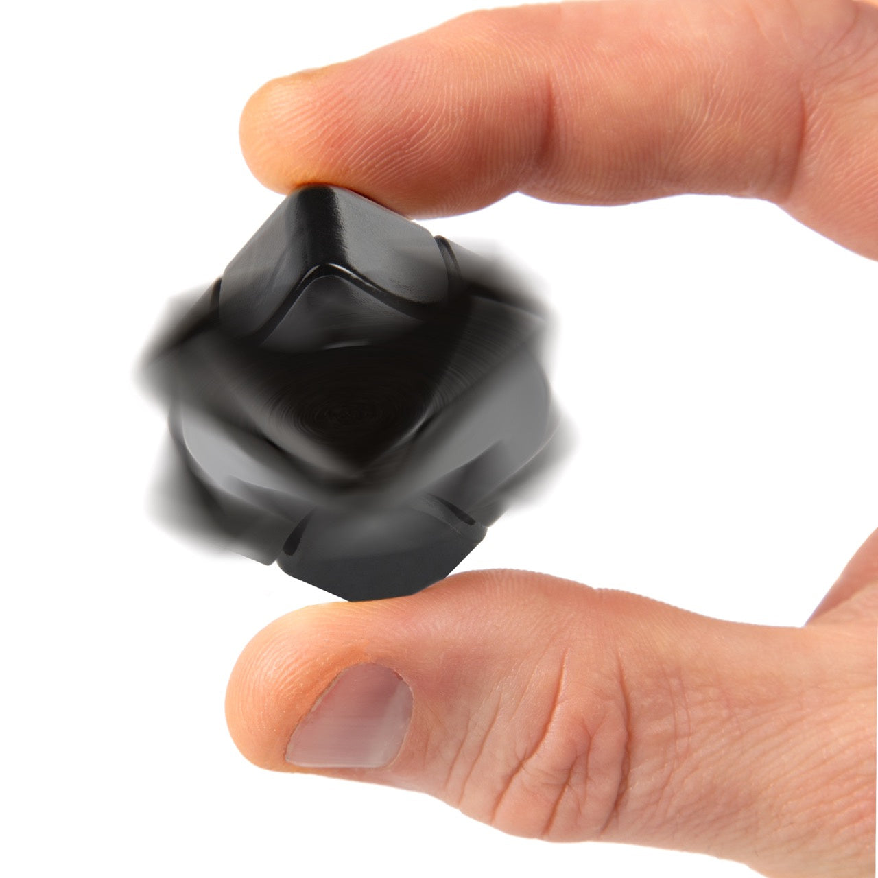 bopster Fidget Cube Spinner - Czarny