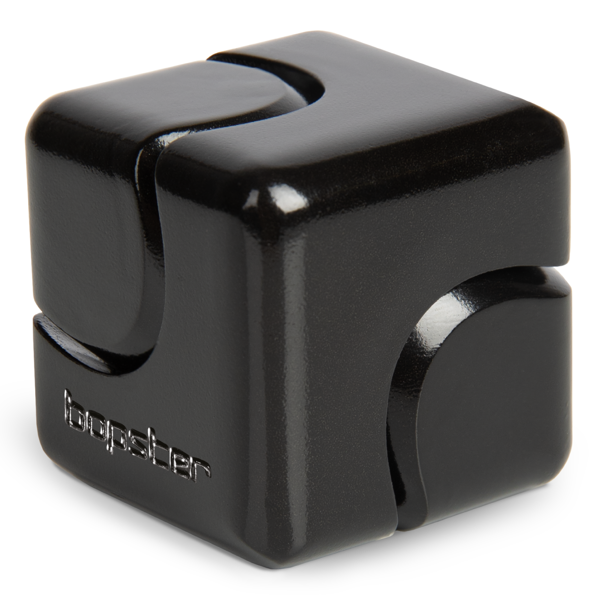 bopster Fidget Cube Spinner - Czarny