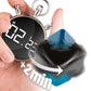 bopster Fidget Cube Spinner - Czarny/Niebieski