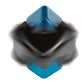 bopster Fidget Cube Spinner - Czarny/Niebieski