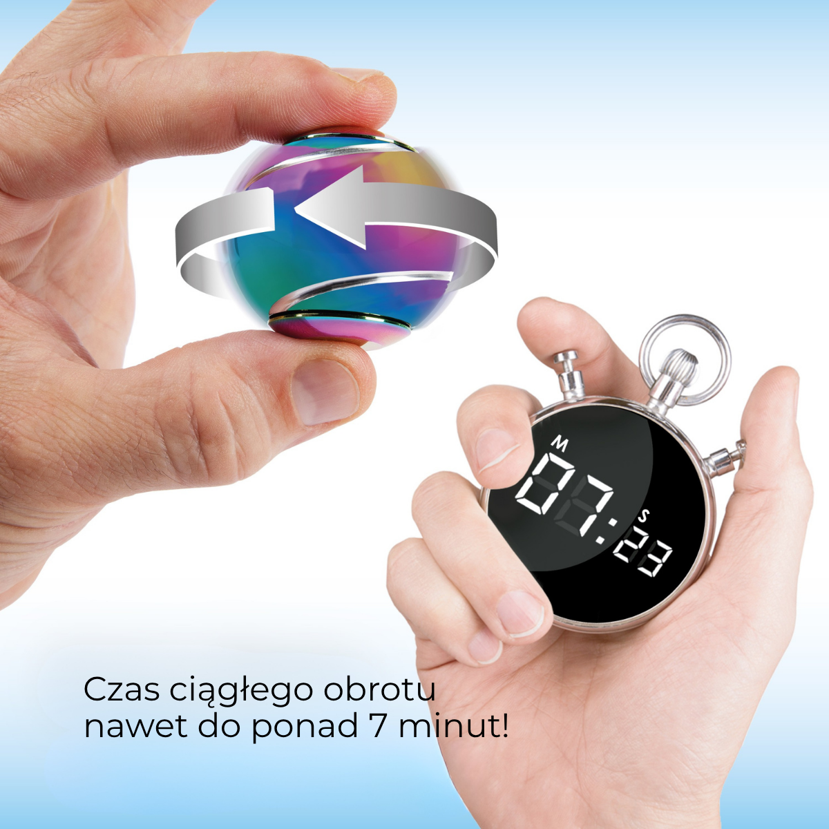bopster Spin Ball Spinner - Niebieski