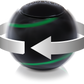 bopster Spin Ball Spinner - Świecący w ciemności