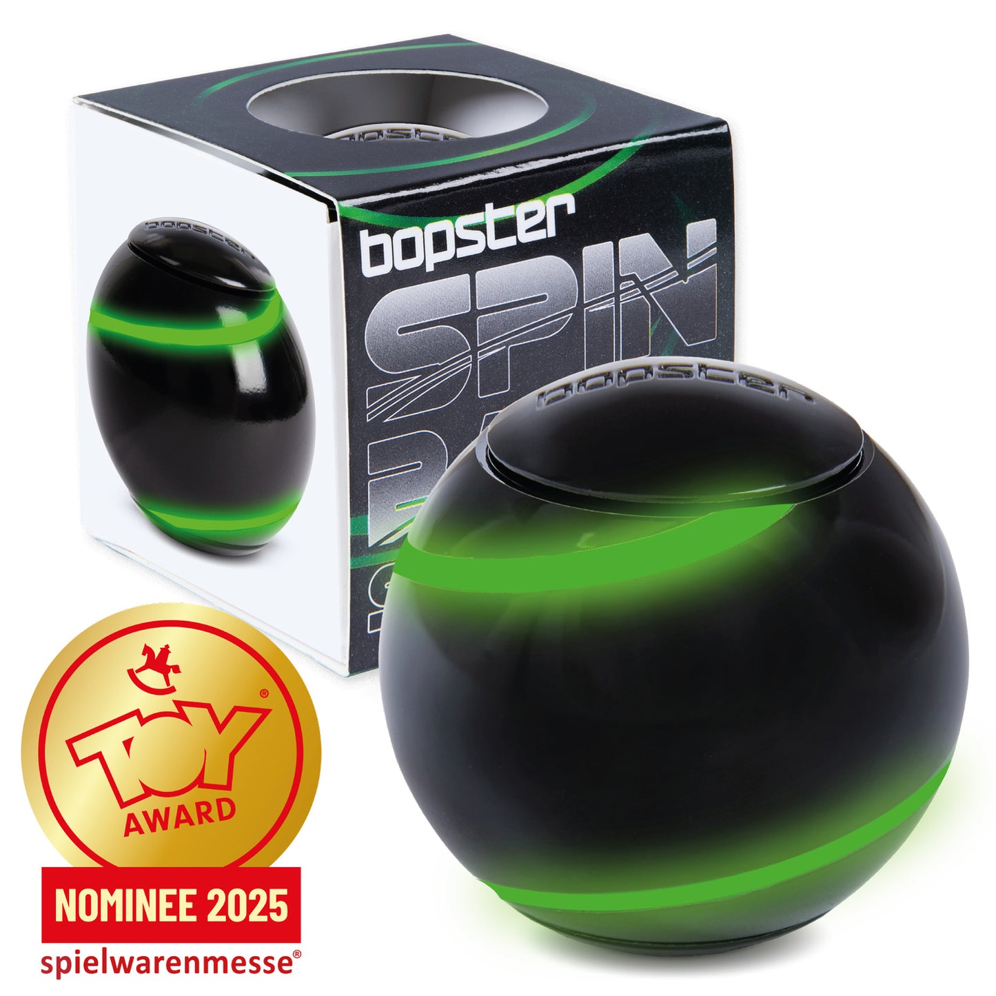 bopster Spin Ball Spinner - Świecący w ciemności