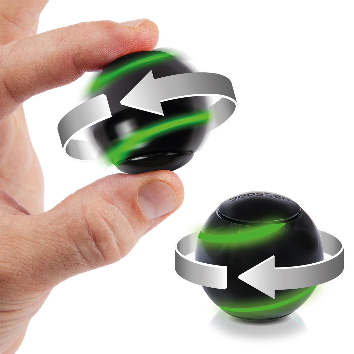 bopster Spin Ball Spinner - Świecący w ciemności