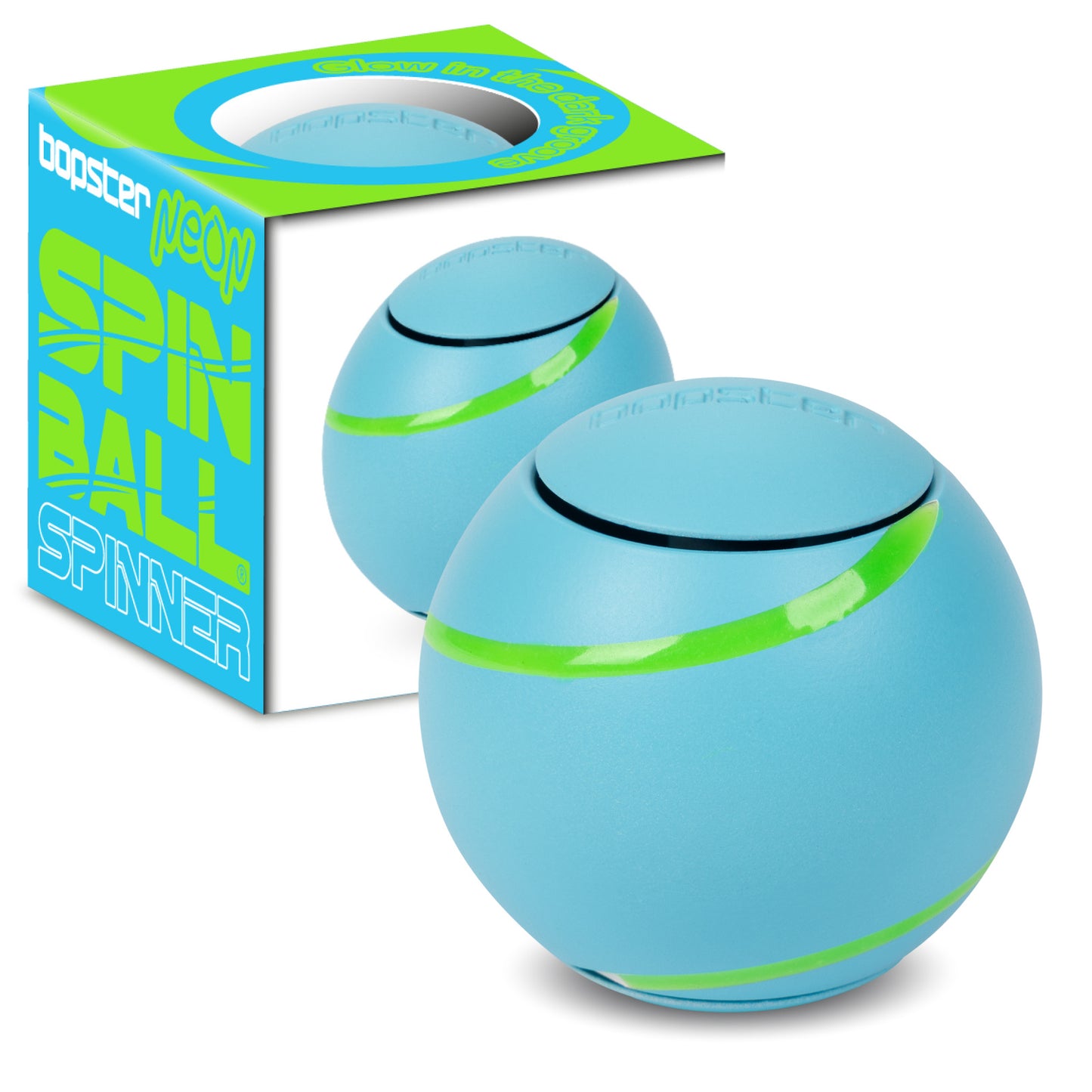 bopster SpinBall Spinner NEON - niebieski