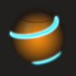 bopster SpinBall Spinner NEON - pomarańczowy