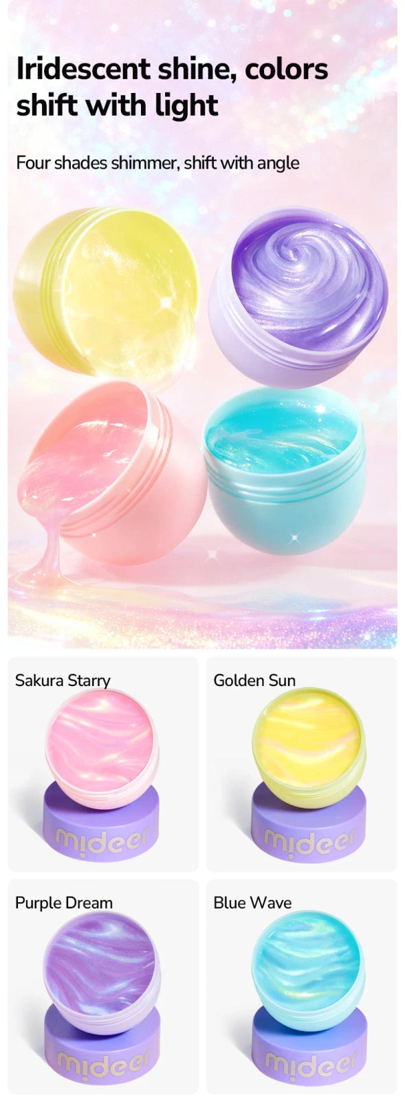 mideer Putty perłowa masa sensoryczna - golden sun