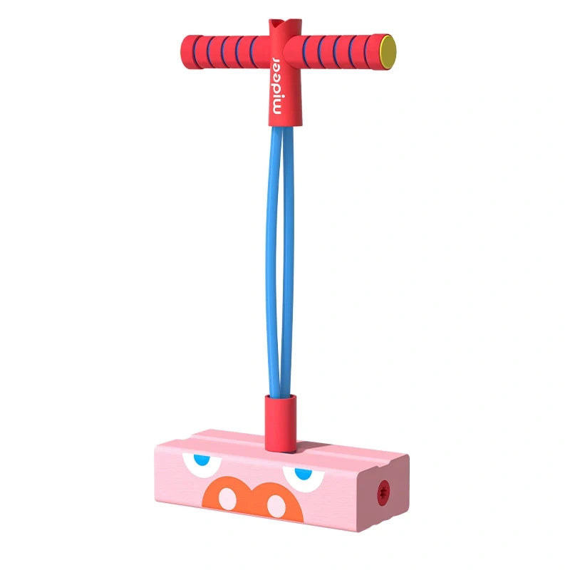 mideer Skoczek POGO z dźwiękiem  - różowy