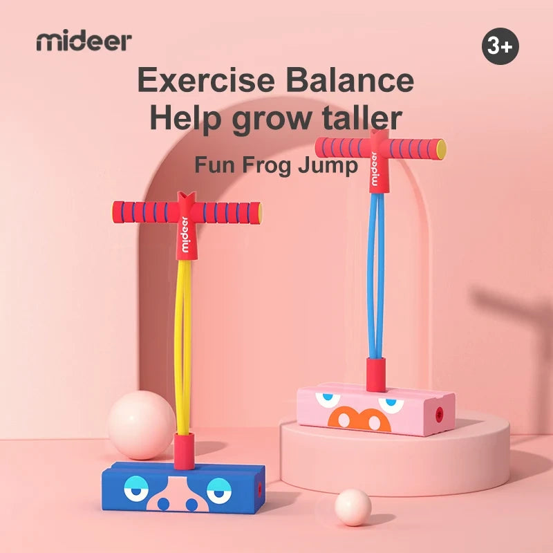 mideer Skoczek POGO z dźwiękiem  - różowy
