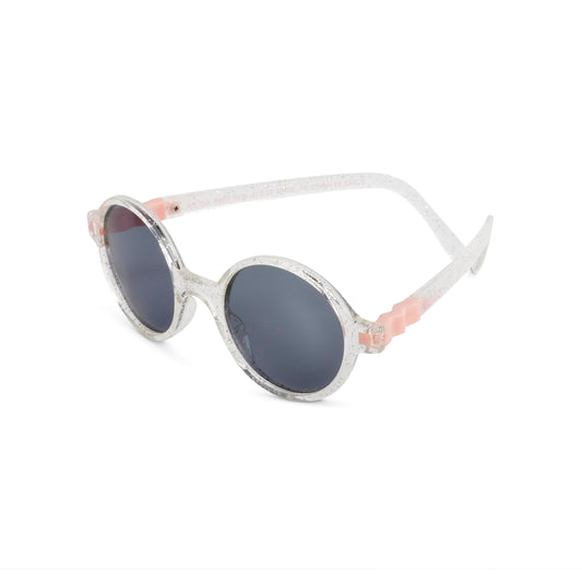 Okulary przeciwsłoneczne RoZZ Glitter Pink / 6-9 Y